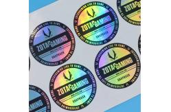 China 3d Holographic Seal Stickers Waterproof Reusable Cutomized Sizes supplier