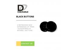 China Fancy Extra large Black 3 inch black buttons Trims Plastic & Resin Bulk supplier