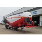 Carbon Steel 3 Axles 10800*2500*3700mm 40cbm Capacity 40cbm Carry Bulk Cement Ash Powder Tank for sale