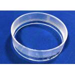 Oem Screw Thread Clear 2.2g/Cm3 Quartz Glass Tube for sale