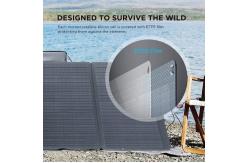 China 400W Foldable Solar Charger IP68 Waterproof Solar Panel Charger With Kickstand supplier