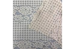 China Customized 150cm Nylon Cotton Guipure Lace Fabric 3d Lace Fabric By The Yard supplier