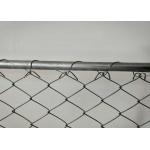 PVC Coated 100x100mm Portable Chain Link Fence 12ft Temporary Site Fence for sale