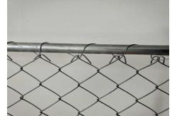 China PVC Coated 100x100mm Portable Chain Link Fence 12ft Temporary Site Fence supplier