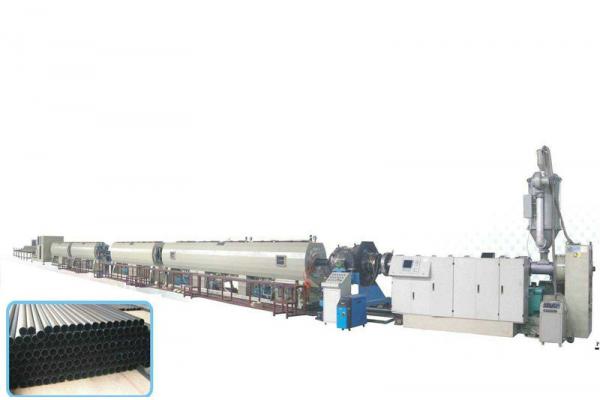 HDPE Drain Pipe Extrusion Line , Single Screw Extrusion Machine