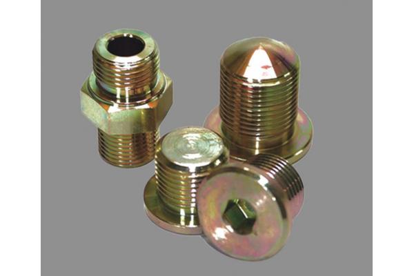 Excavator parts of plug high quality and gold plug