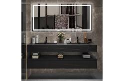 China Customized Bathroom Vanity Units Luxury Slate Wall Mounted Floating supplier