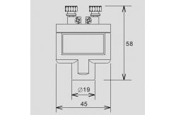 China Silver TS Temperture Sensor Component , Stainless Steel Industrial Heating Elements supplier