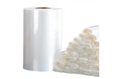 China 15μm Transparent PE Shrink Wrap Film Roll Clear Polyethylene Film supplier