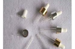 China Silver Cap Glass Long Medicine Dropper 50ml Lightweight With Accurate Scale supplier