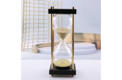 China Novelty Wooden Hourglass Custom 3 Minute Hourglass Timer Various Sizes supplier