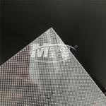 1mm LED Acrylic Light Panels For LED Uniform Light Guide Light Panel for sale
