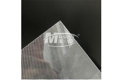 China Laser Dotting Engraving 2.0mm Acrylic Light Guide Plate For Light Box supplier