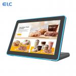 Anti Theft L Shape RK3288 POE Touch Display Desktop Android Tablet With Led Lights for sale