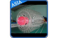 China Swimming Pool / Park Transparent Inflatable Water Roller Ball supplier