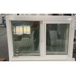 American Customized UPVC Sliding Window Single Glass With Engineered Vinyl for sale