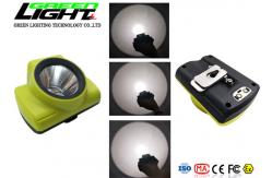 China 385LUM 20000lux 5V 2A IP68 Rechargeable Mining Cap Lamp supplier