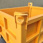 CE Powder Coated 4 Layer Stacking Metal Pallet Cages for sale