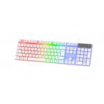 104 Keys Full-size Gaming Keyboard easy To Carry  Cool LED Rainbow Backlight All FN+F1-F12 Keys for sale