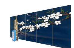 China 3d Automatic Vertical Wall Printer Direct Wall Painting Machine 3.29m supplier