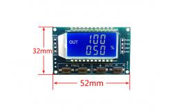 China PWM Pulse Frequency Duty Cycle Adjustable LCD Module For Arduino supplier