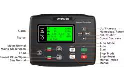 China Smartgen Intelligent Controller HGM6120 Generator Control Panel Diesel Parts supplier