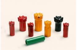 China Tungsten Caribide Self Oil Drilling Tools R25 R32 R38 T- Series Button Bits supplier