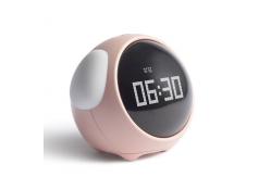 China Circular 2.5W Kids Alarm Clock , 1500mAh Touch Light Alarm Clock Sound Control supplier