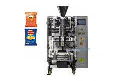 China Automatic Chips Snack Food Nitrogen Filling Packing Machine With Multihead Weigher supplier