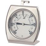 Mini Refrigerator Fridge Cooking Thermometer Set Silver / White With Hook