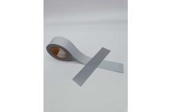 China 210d Polyester Highly Visibility Waterproof Silver Reflective Outer Elastic Fabric For Clothing supplier