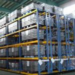 Safty Motorized Mobile Racking System , Steel Industrial Warehouse Storage Racks for sale