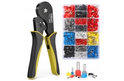 China Practical Alloy Ferrule Crimping Tool Kit , Anti Abrasion Crimping Pliers Set supplier