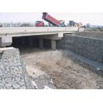 PLC Control Automatic Gabion Machine 3.2mm Wire PVC Coated Stone Gabion Boxes