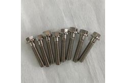 China Heated Treated Titanium Flange Hex Cap Bolt And Screw Cutomized Gr1,Gr2, supplier