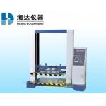 Microcomputer Servo Control Carton Compression Tester , Paper Carton Compression Testing Equipment