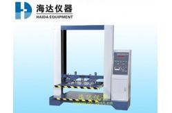 China Microcomputer Servo Control Carton Compression Tester , Paper Carton Compression Testing Equipment supplier