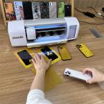 Daqin IDskin 4,000+ Styles Data Screen Protector Cutter With Cloud Data Update & Automatic Film plotter for sale