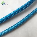 Synthetic Winch 12 Strand UHMWPE Rope 10mm Abrasion Resistant High Tensile for sale