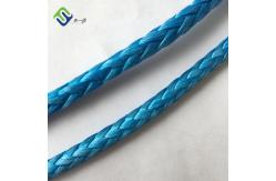 China Synthetic Winch 12 Strand UHMWPE Rope 10mm Abrasion Resistant High Tensile supplier