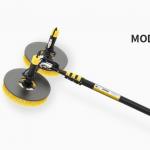 3.6m Rotating Brush For Cleaning Solar Panels Double Brushes for sale