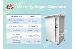 China 20 Nm3 / H Micro Hydro Generator , Durable Industrial Hydrogen Generator supplier