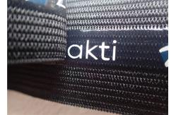China Custom Underwear Elastic Band / Silk Screen Printing Heavy Duty Elastic Webbing supplier