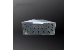 China Fire Proofing Perforated Metal Cable Tray With Cover Rust Resistance supplier