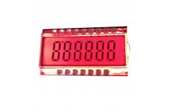 China Metal PIN LCD Digital Display / HTN Positive Transflective Segment LCD Display supplier