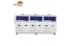 China 99L  1500W Three tanks  Ultrasonic cleaner for cleaning engine block supplier