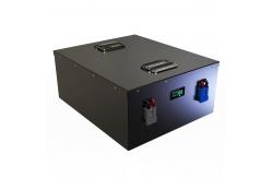 China LiFePO4 Lithium Ion AGV Batteries Pack 72V 100Ah Customized supplier