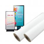 Factory Sale 210 Micron Inkjet Printing Backlit Matte PET Film Rolls For Light Box/Poster Banner for sale