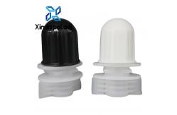 China Stand Up Beverage Pouch Automatic Horizontal Side Spouted Doypack Spout Caps supplier
