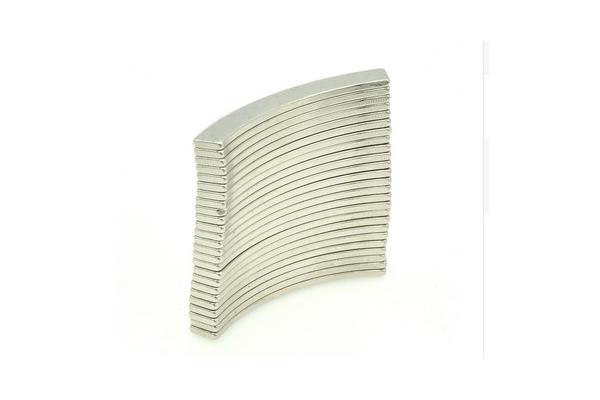 High Power Neodymium Arc Segment Magnets Smooth Surface Treatment